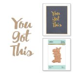 Glimmer - Hot Foil Plate - You Got This