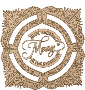 Glimmer - Hot Foil Plate & Dies - Merry Filigree Quatrefoil