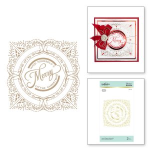 Glimmer - Hot Foil Plate & Dies - Merry Filigree Quatrefoil