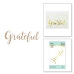 Glimmer - Hot Foil Plate - Sweeping Grateful