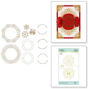 Glimmer - Hot Foil Plate - Filigree Glimmer Wreaths