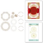 Glimmer - Hot Foil Plate - Filigree Glimmer Wreaths