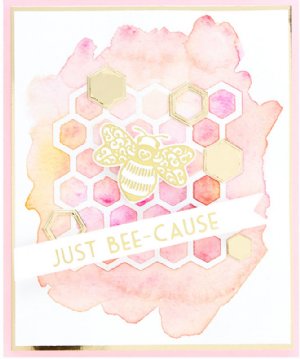 Glimmer - Hot Foil Plate & Dies - Just Bee-cause