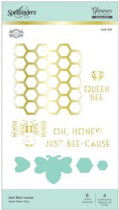 Glimmer - Hot Foil Plate & Dies - Just Bee-cause