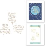 Glimmer - Hot Foil Plate - Celestial Sentiments