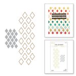 Spellbinders - Glimmer Hot Foil Plate & Die Set - Diamonds