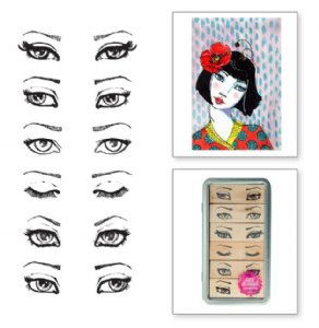 Jane Davenport - Wood Stamp - Artomology/Tin of Glances