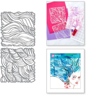 Spellbinders - Stencil Set - Tresses