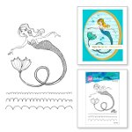 Spellbinders - Clearstamp - Glorious Mermaid