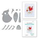 Spellbinders - Die - Celebrate the Season - Tweet Cardinal