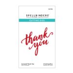 Spellbinders - Die, Throwback Faves - Scripted Thank You