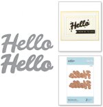 Spellbinders - Dies - Bold Type Hello