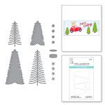 Spellbinders - Die - Tis the Season - Bottle Brush Trees