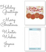 Spellbinders - Dies - Christmas Mix & Match Sentiments