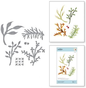 Spellbinders - Dies - Foliage and Ladybugs