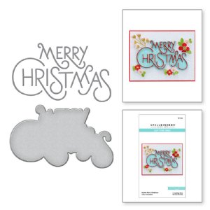 Spellbinders - Die - Celebrate the Season - Stylish Merry Christmas