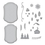 Spellbinders - Dies - Winter Label Motifs