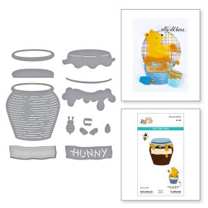 Spellbinders - Dies - Pooh's Hunny Pot