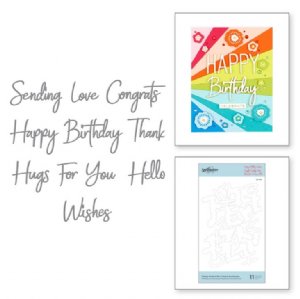 Spellbinders - Dies - Simply Perfect Mix & Match Sentiments