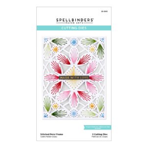 Spellbinders - Die - Spring Into Stitching - Stitched Petal Frame
