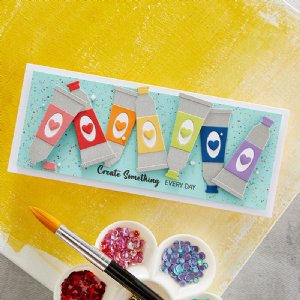 Spellbinders - Die - Paint Your World - Painter's Palette