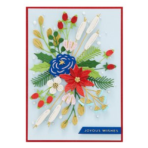 Spellbinders - Die - Celebrate the Season - Holiday Blooms