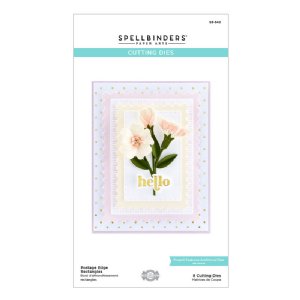 Spellbinders - Dies - Postage Edge Rectangles