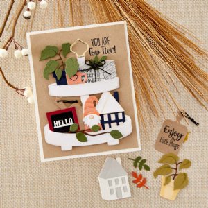 Spellbinders - Dies - Tiered Tray Decor