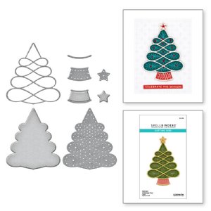 Spellbinders - Dies - Stitched Christmas Tree