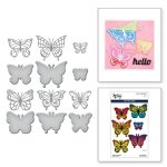 Spellbinders - Die - Metamorphosis - Brilliant Butterflies