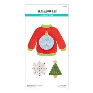 Spellbinders - Dies - Stitched Christmas Sweater