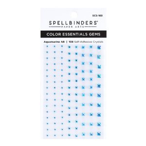Spellbinders -  Self Adhesive Gems - Aquamarine