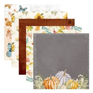 Spellbinders - 6X6 Paper Pad - Serenade of Autumn