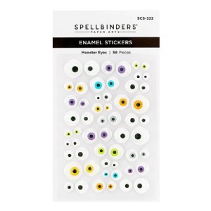 Spellbinders - Enamel Stickers - Monster Eyes