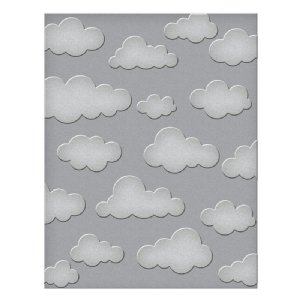 Spellbinders - Embossing Folder - Head in the Clouds
