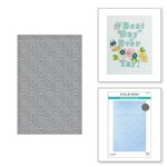 Spellbinders - Embossing Folder - Geo Screen