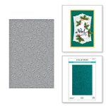 Spellbinders - Detailed Embossing Folder - Christmas Flourish - Holly Flourish