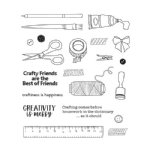 Spellbinders - Clear Stamp -  Craft Happy