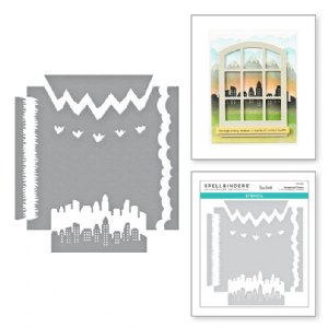 Spellbinders - Stencils - Background Scapes