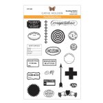 Spellbinders - Clear Stamp, Flea Market Finds - Reading Matter