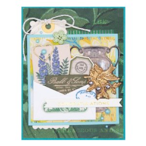 Spellbinders - Clear Stamp, Flea Market Finds - Reading Matter