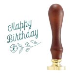 Spellbinders - Wax Seal - Sweet Happy Birthday
