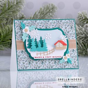 Spellbinders - Dies - Winter Label Motifs