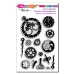Stampendous - Clear Stamp - Steampunk Gears