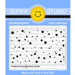 Sunny Stamp Studio - Clear Stamp - Frosty Flurries