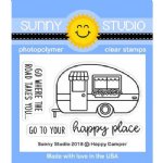 Sunny Stamp Studio - Clear Stamp - Happy Camper