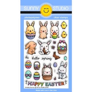 Sunny Stamp Studio - Clear Stamp - Chubby Bunny