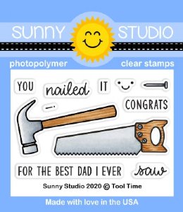 Sunny Stamp Studio - Clear Stamp - Tool Time