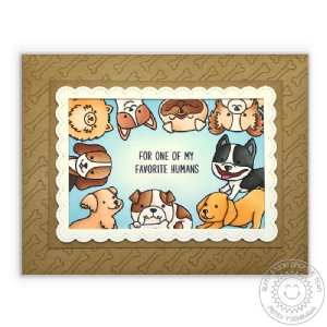 Sunny Stamp Studio - Clear Stamp - Party Pups