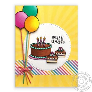 Sunny Stamp Studio - Clear Stamp - Make A Wish